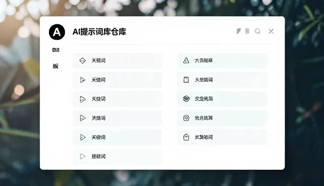 AI做PPT提示词：如何高效构建关键词组合检索