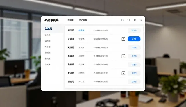润色提示词：使用技巧与分类管理要点